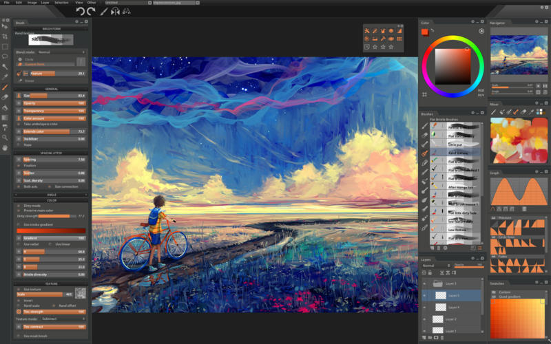 Paintstorm Studio 2.30 – Bringing digital painting to a new level. screenshot