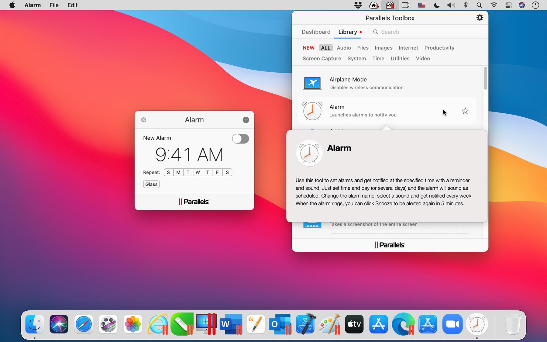 Parallels Toolbox 7.1.0.5405 screenshot