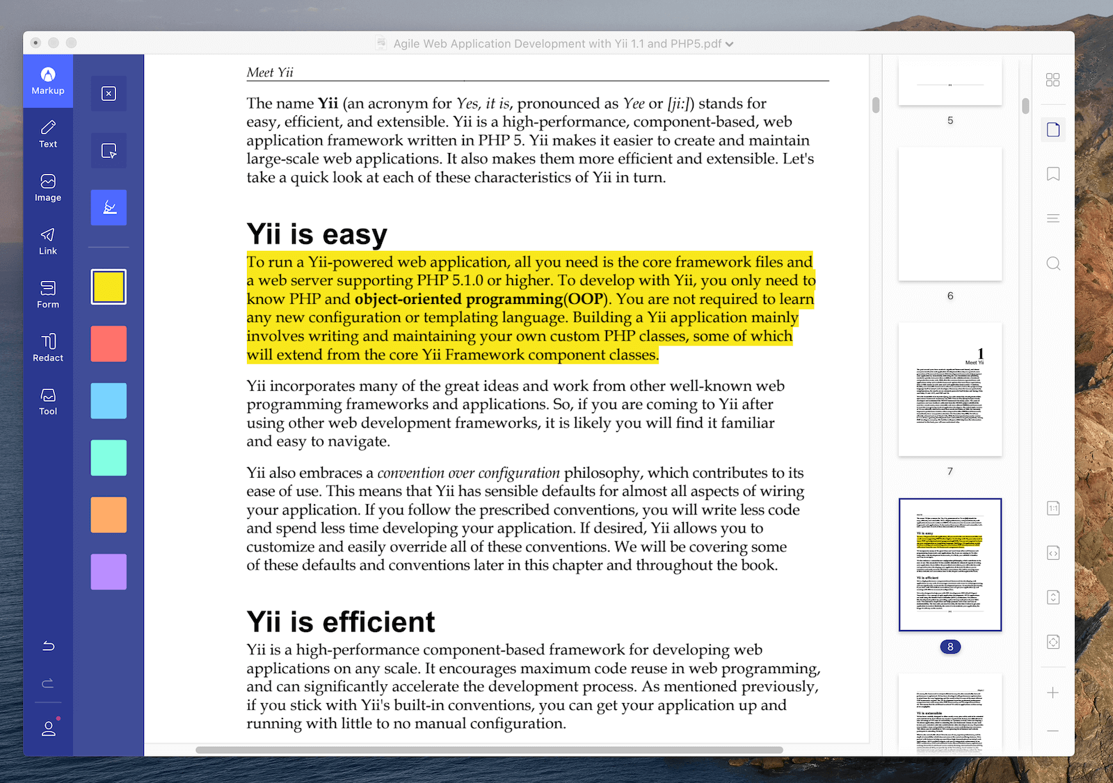 PDFelement 7.6.1 – Smart PDF Editor for Mac screenshot