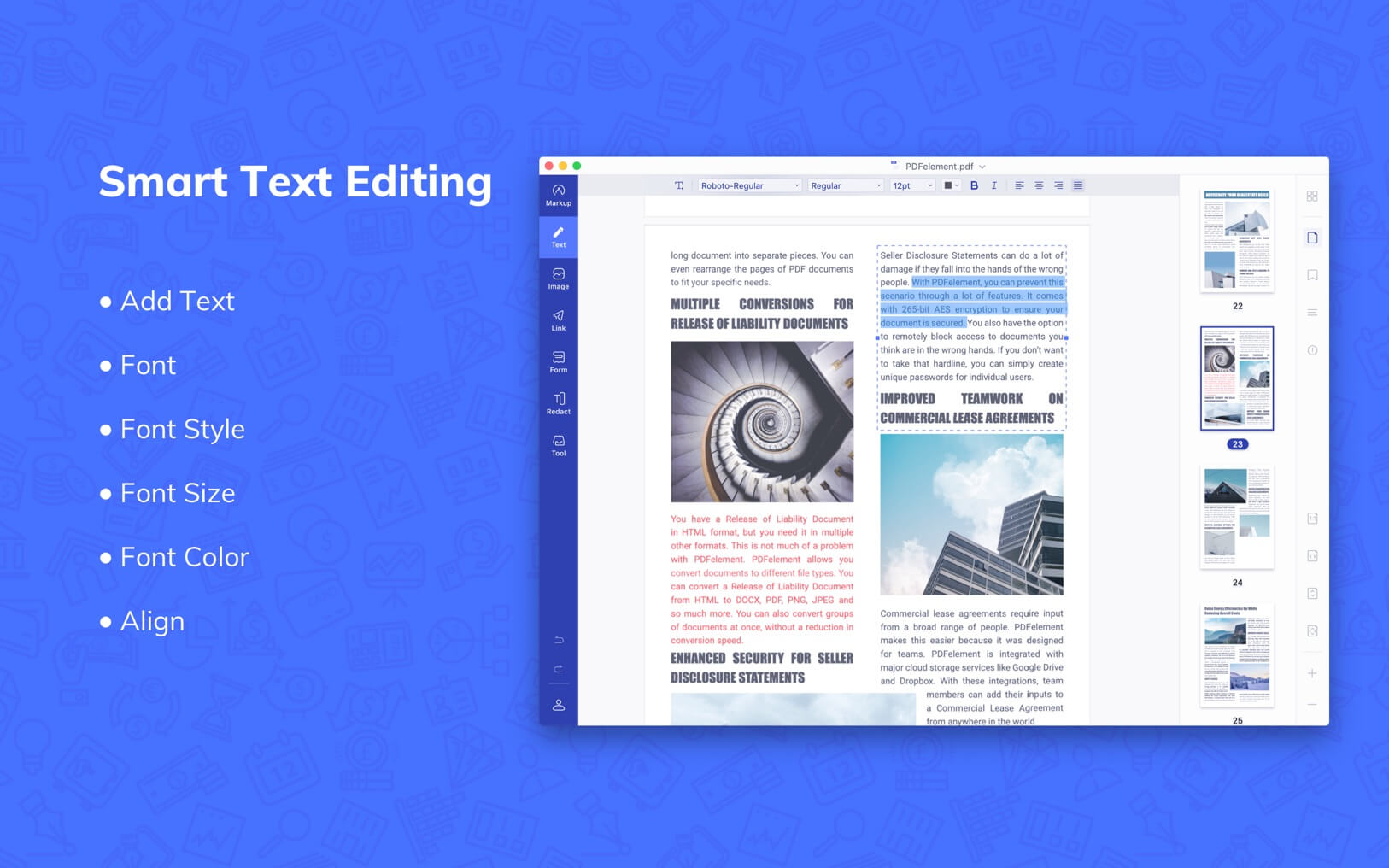 PDFelement 7.6.1 – Smart PDF Editor for Mac screenshot
