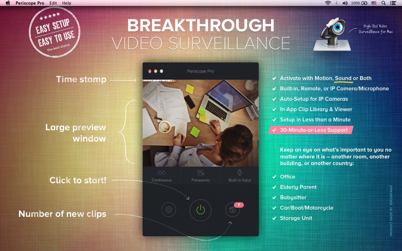 Periscope Pro 3.5.3 screenshot