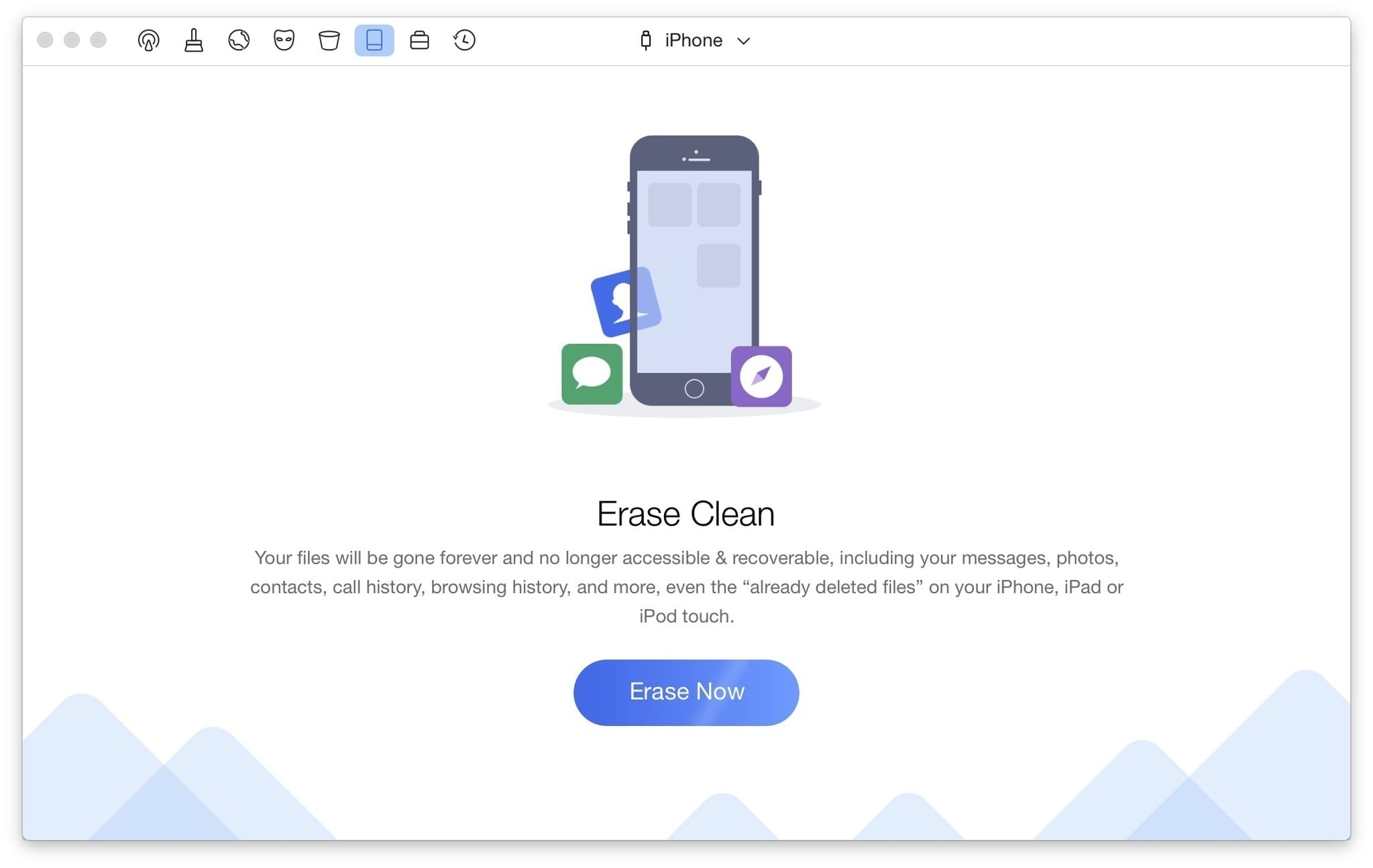 PhoneClean Pro 5.6.3 screenshot