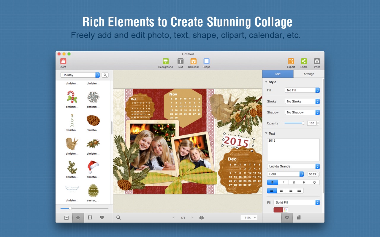 Picture Collage Maker 3.7.7 screenshot