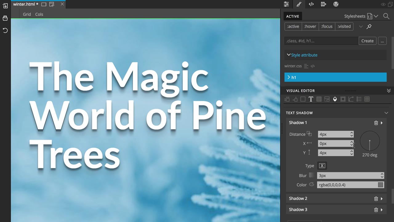 Pinegrow 8.5 screenshot