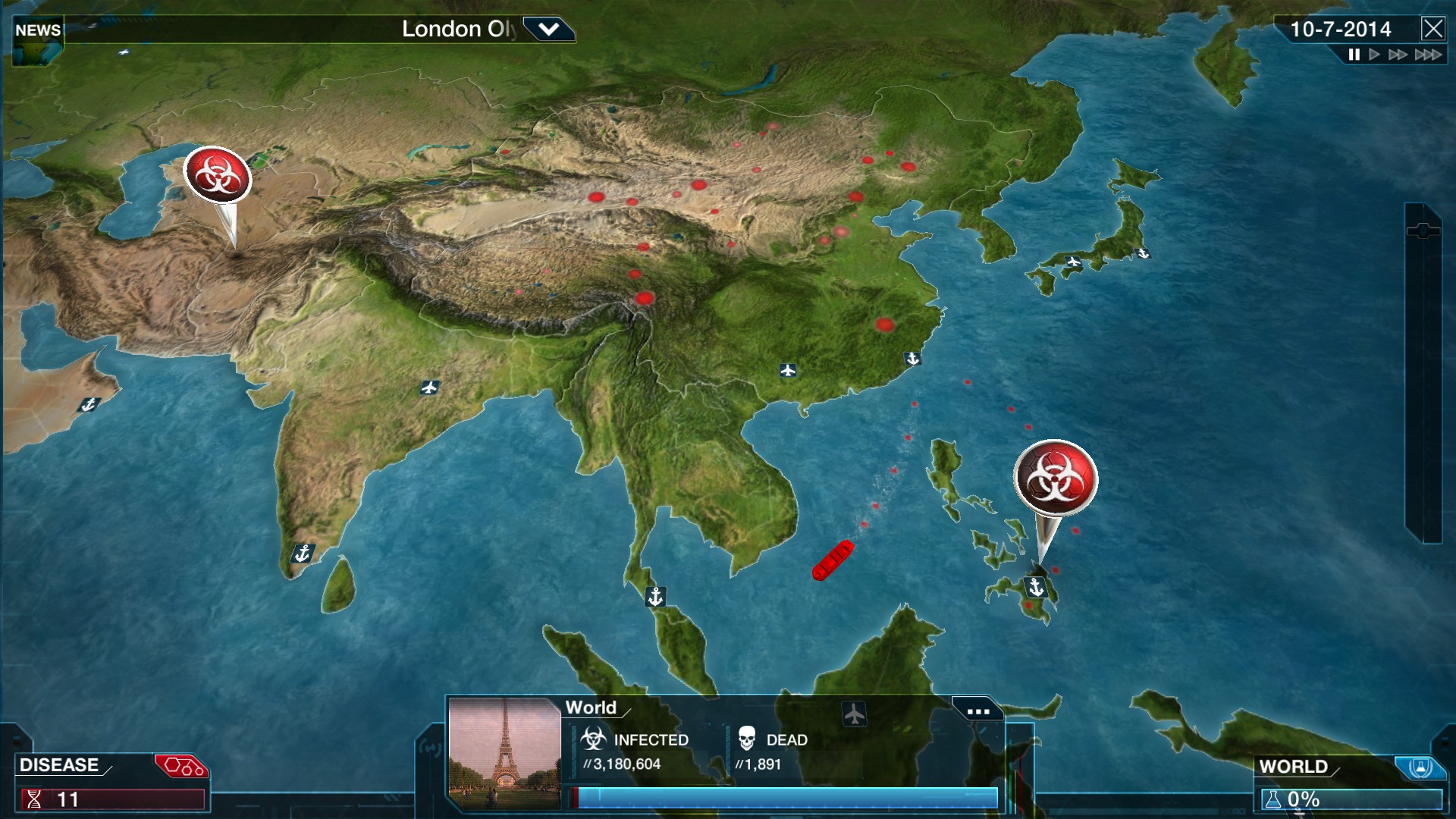 Plague Inc: Evolved 1.17.1 screenshot