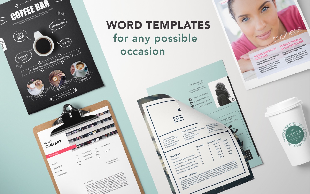 Print Templates for Word 3.2.4 – Templates for MS word. screenshot
