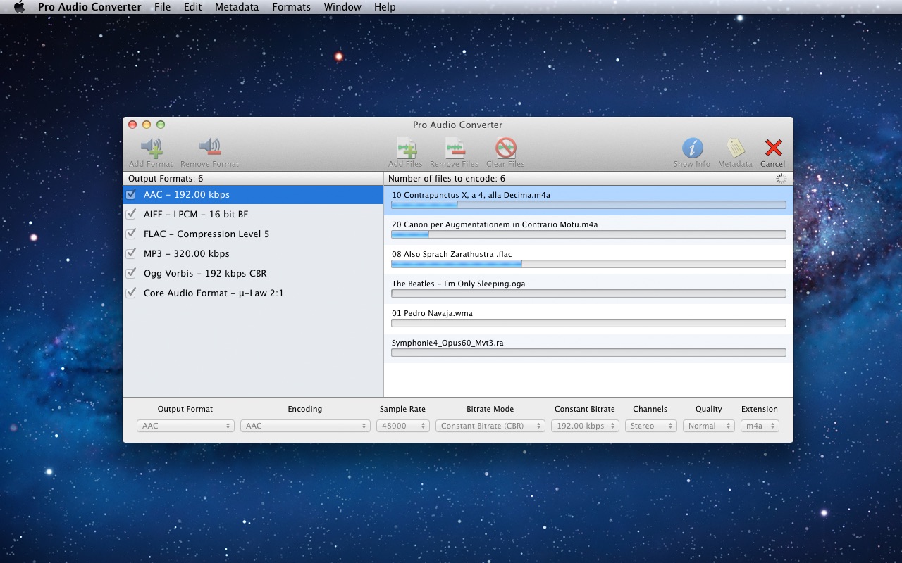 Pro Audio Converter 1.11.1 screenshot