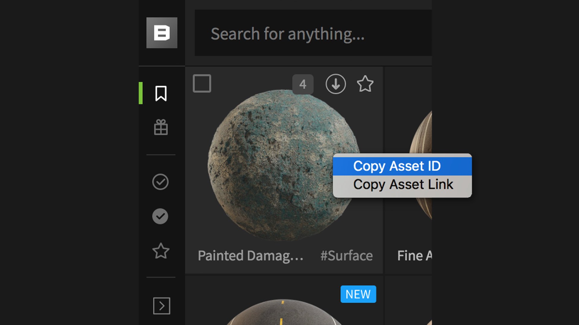 Quixel Bridge 2.5.72 – Browse, batch download and batch export Megascans assets. screenshot