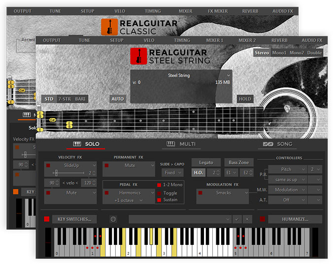 RealGuitar 5.0.1.7388 – Sample-based virtual instrument. screenshot