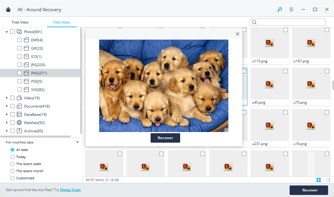 Recoverit 7.0.2.7 – Reliable Data Recovery Software with 96% Recovery Rate. screenshot