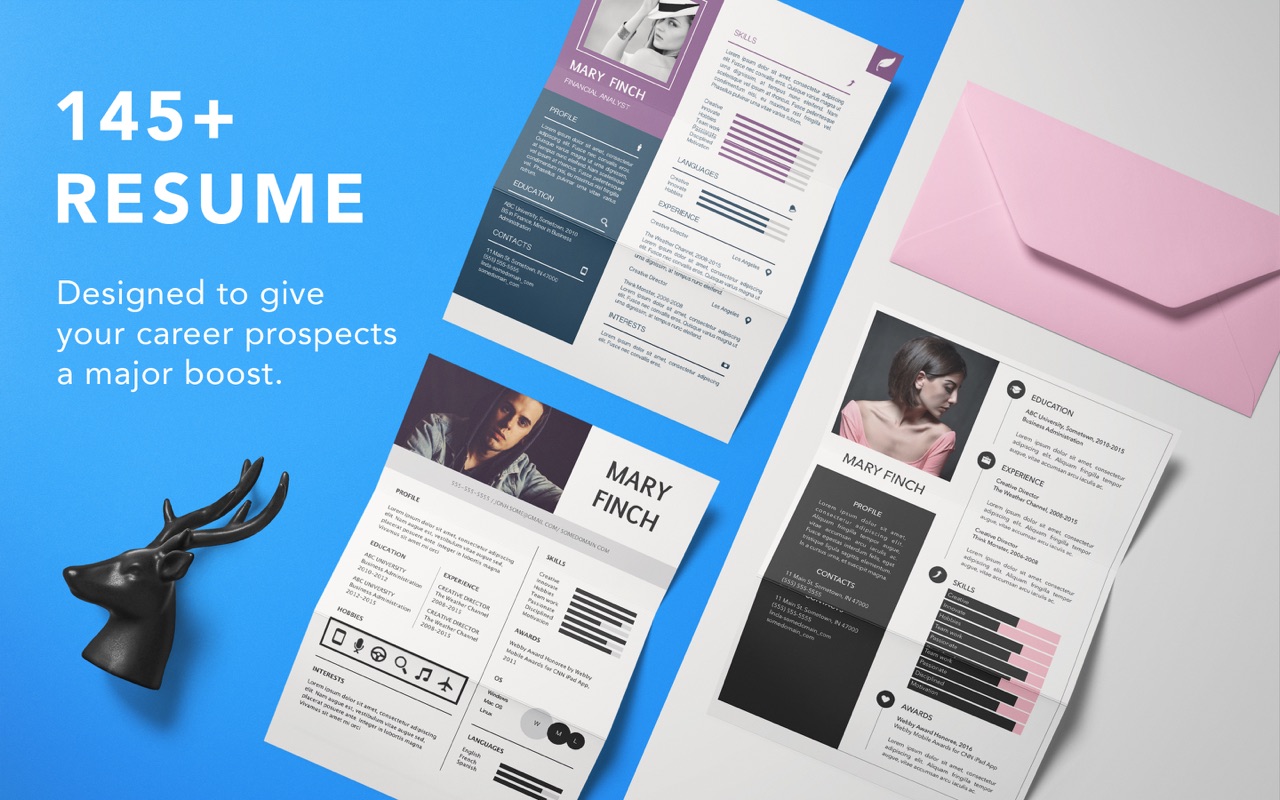 Resume DesiGN 2.0.4 – Pages templates for resumes. screenshot