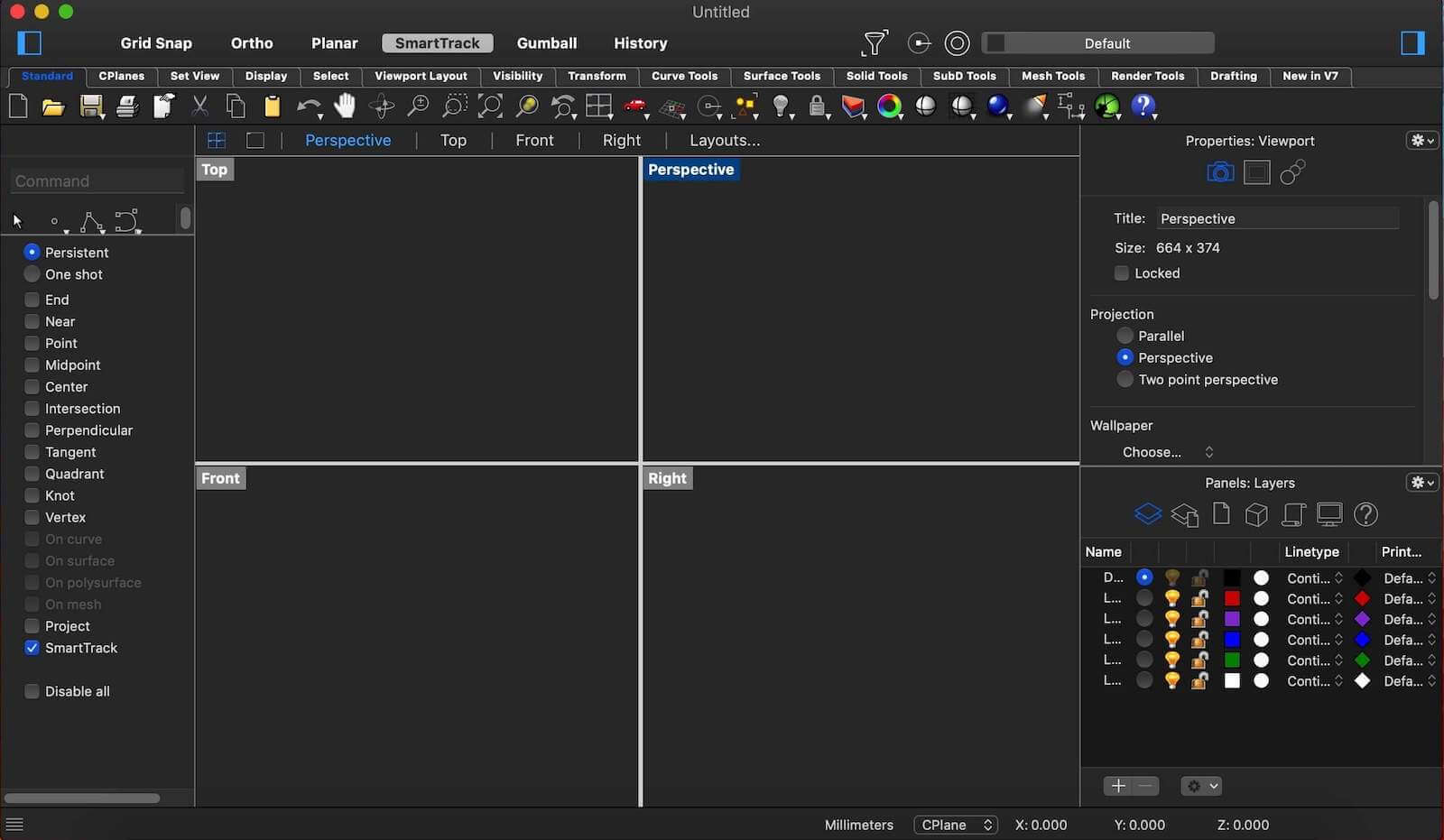 Rhino 7.34 screenshot