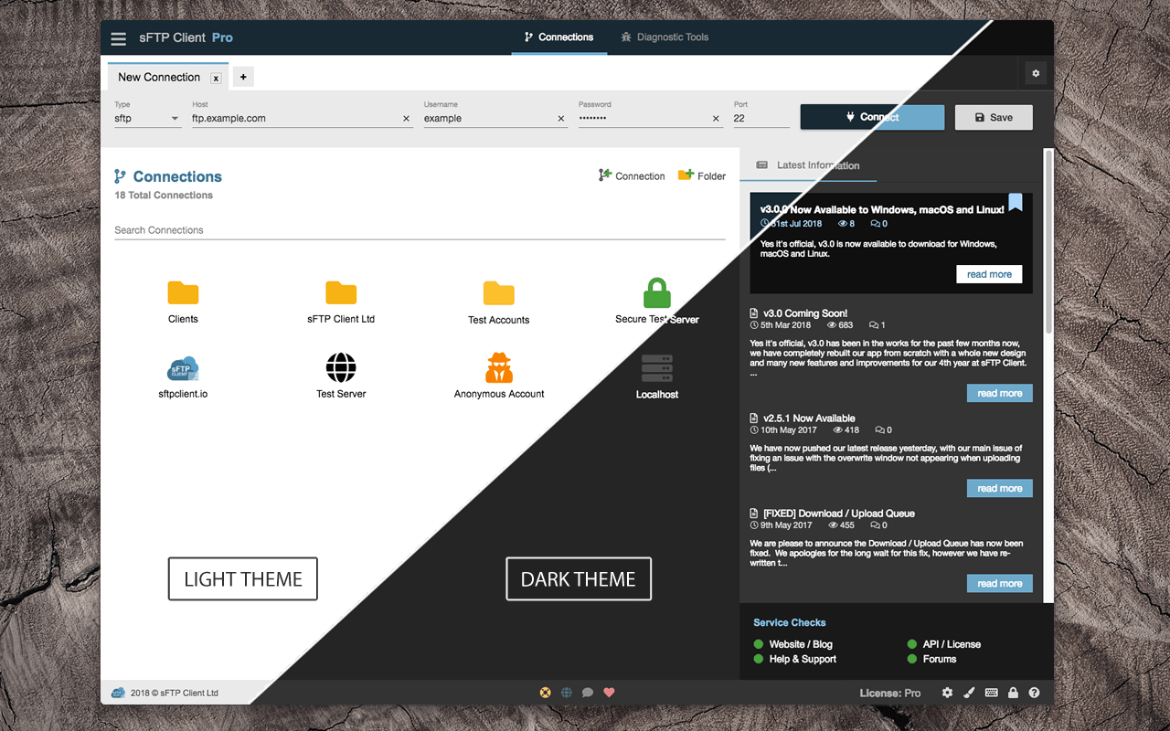 sFTP Client 3.1.3 –  FTP / SFTP / SSH / FTPS. screenshot