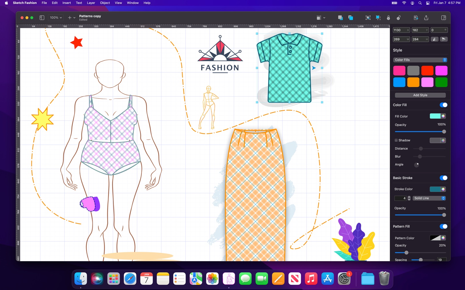 Sketch Fashion 1.2.8 screenshot