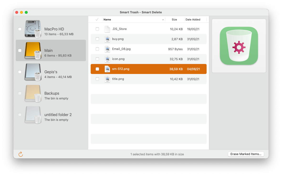 Smart Trash 3.0.6 screenshot