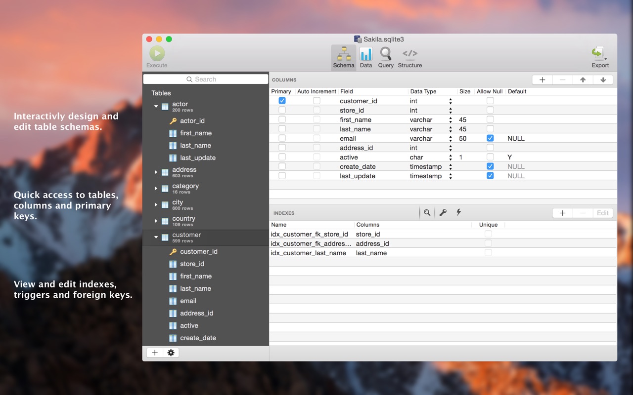 SQLPro for SQLite 2026.237 screenshot