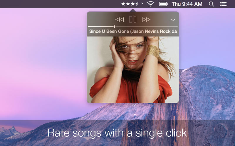 Stars 5.1.2 – Rate iTunes songs from the menubar. screenshot