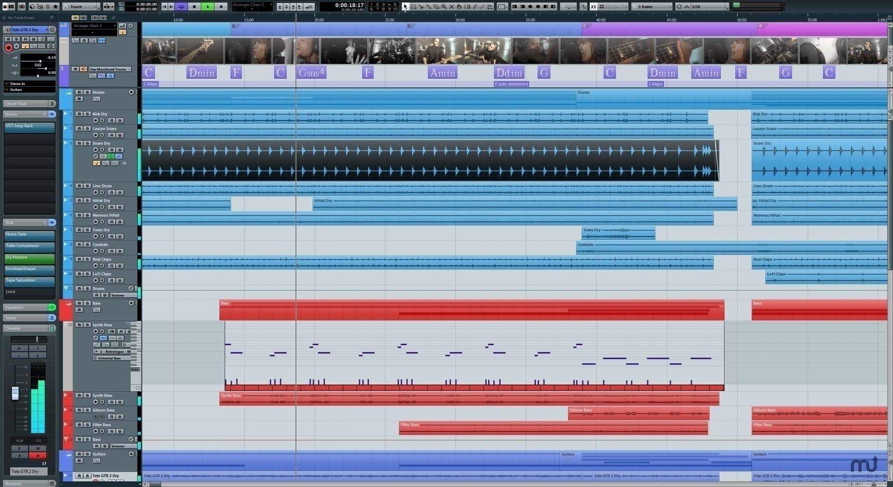 Steinberg Cubase Artist 10.0.10 – Creative musical production tool for artists, producers, and engineers. screenshot