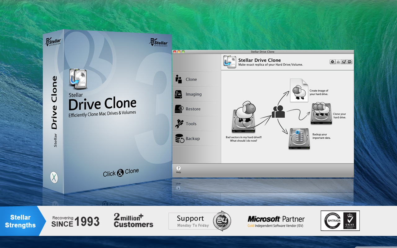 Stellar Drive Clone 3.5.0.5 – Clone hard drive and volumes efficiently. screenshot