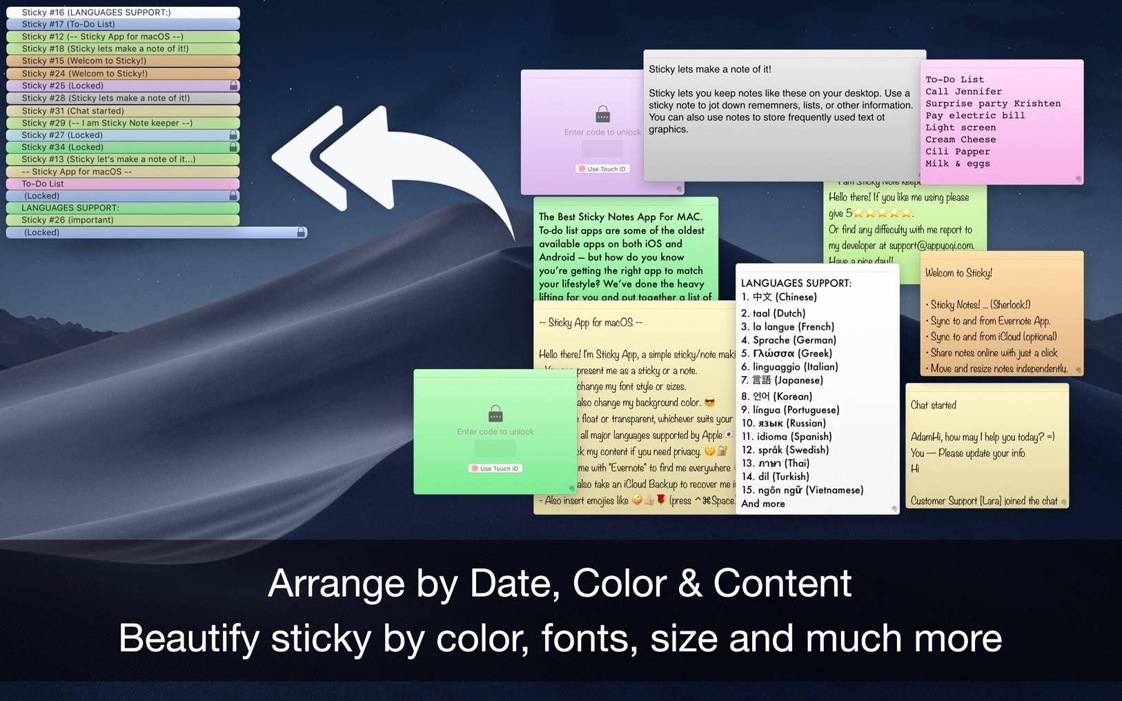Sticky 2.4 screenshot