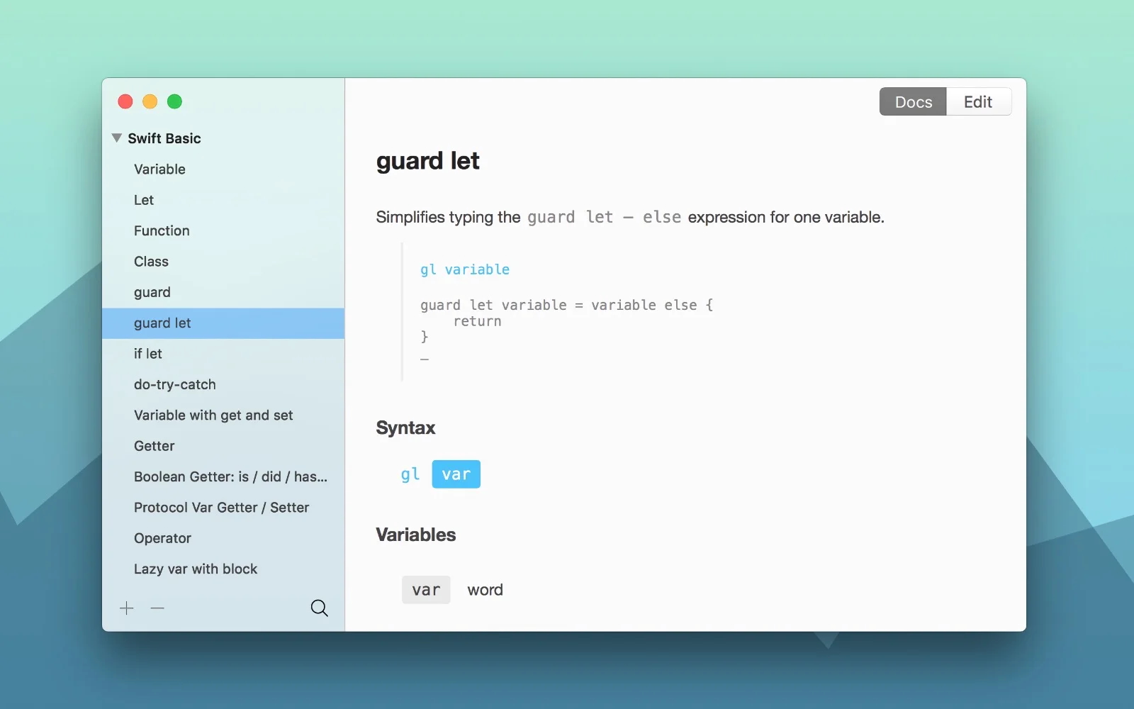 TeaCode 1.1.3 screenshot