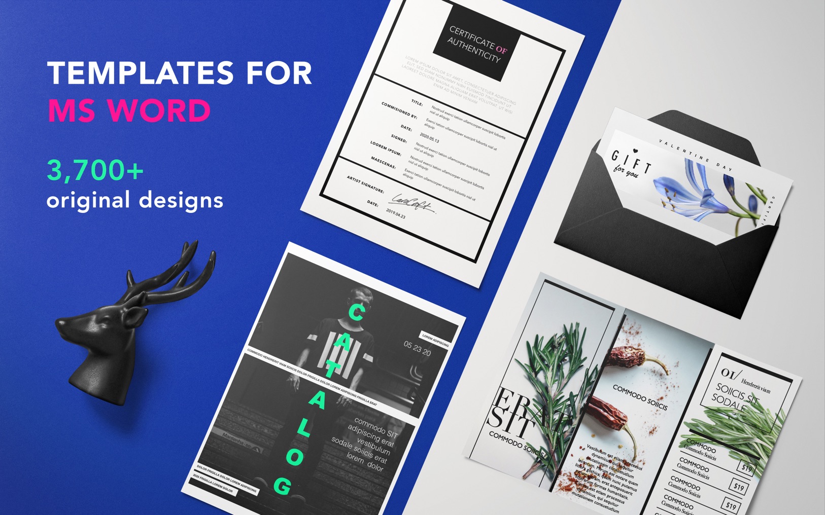 Templates for MS Word 5.0 – Add style and class to your MS Word docs. screenshot