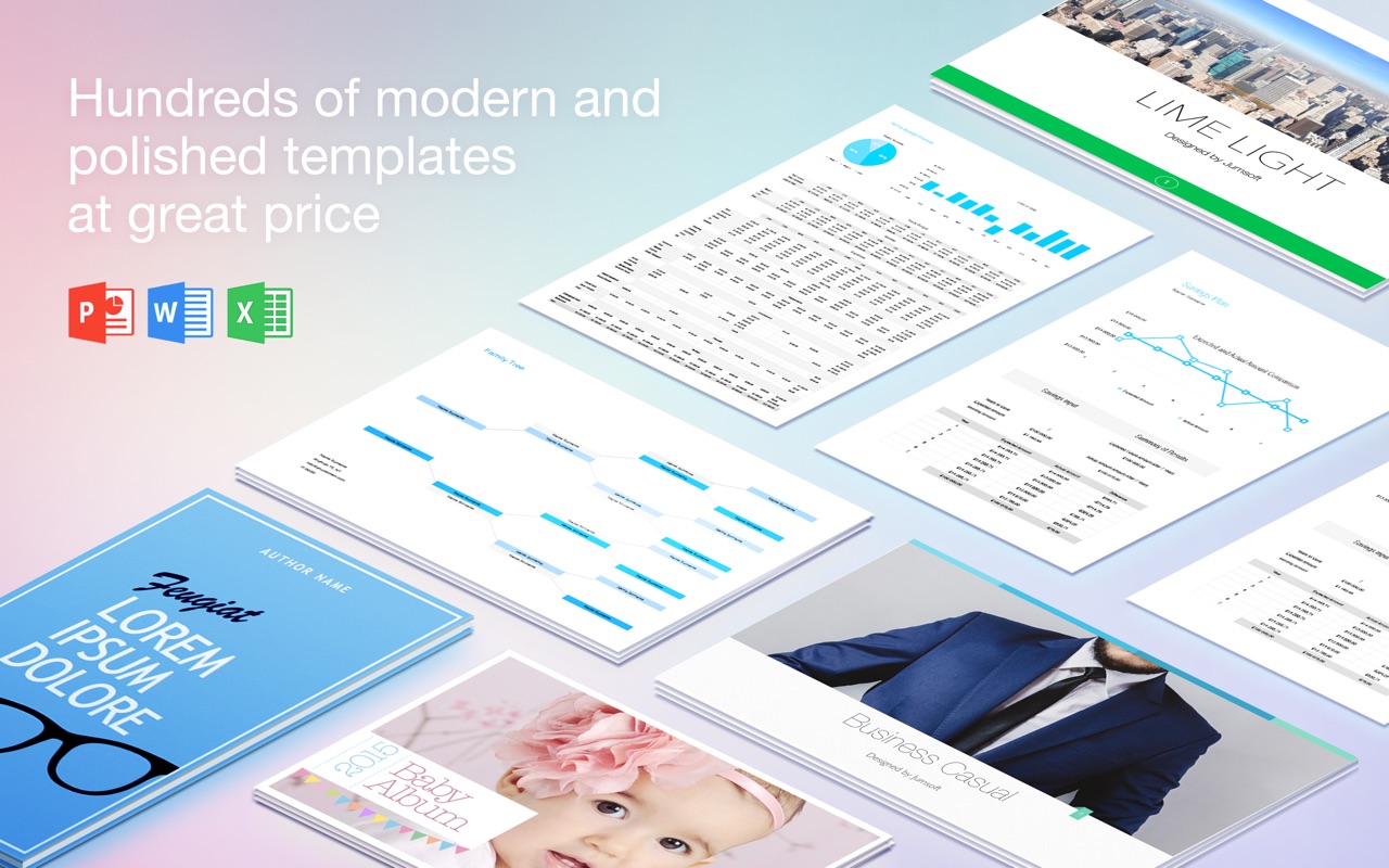 Templates Lab for MS Office 3.3 – MS Office Templates. screenshot