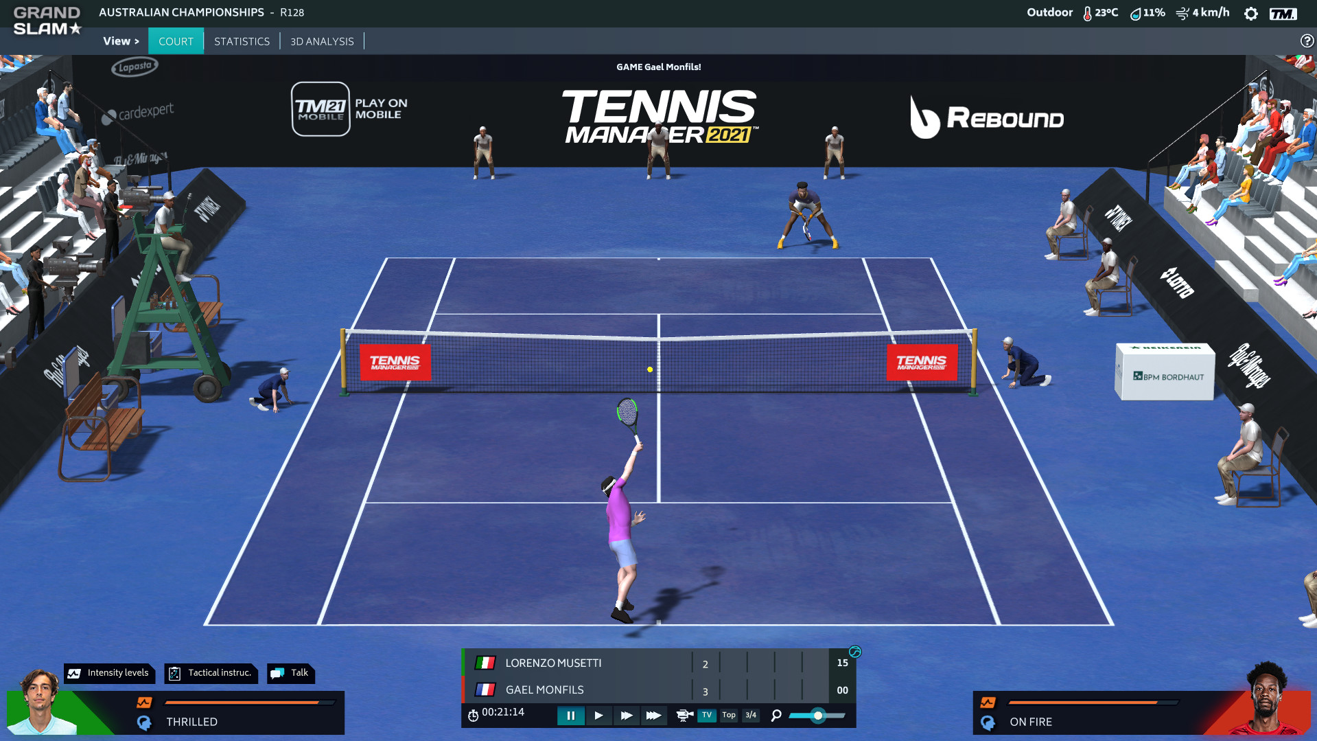 Tennis Manager 2021 v1.7.1 (50745) screenshot