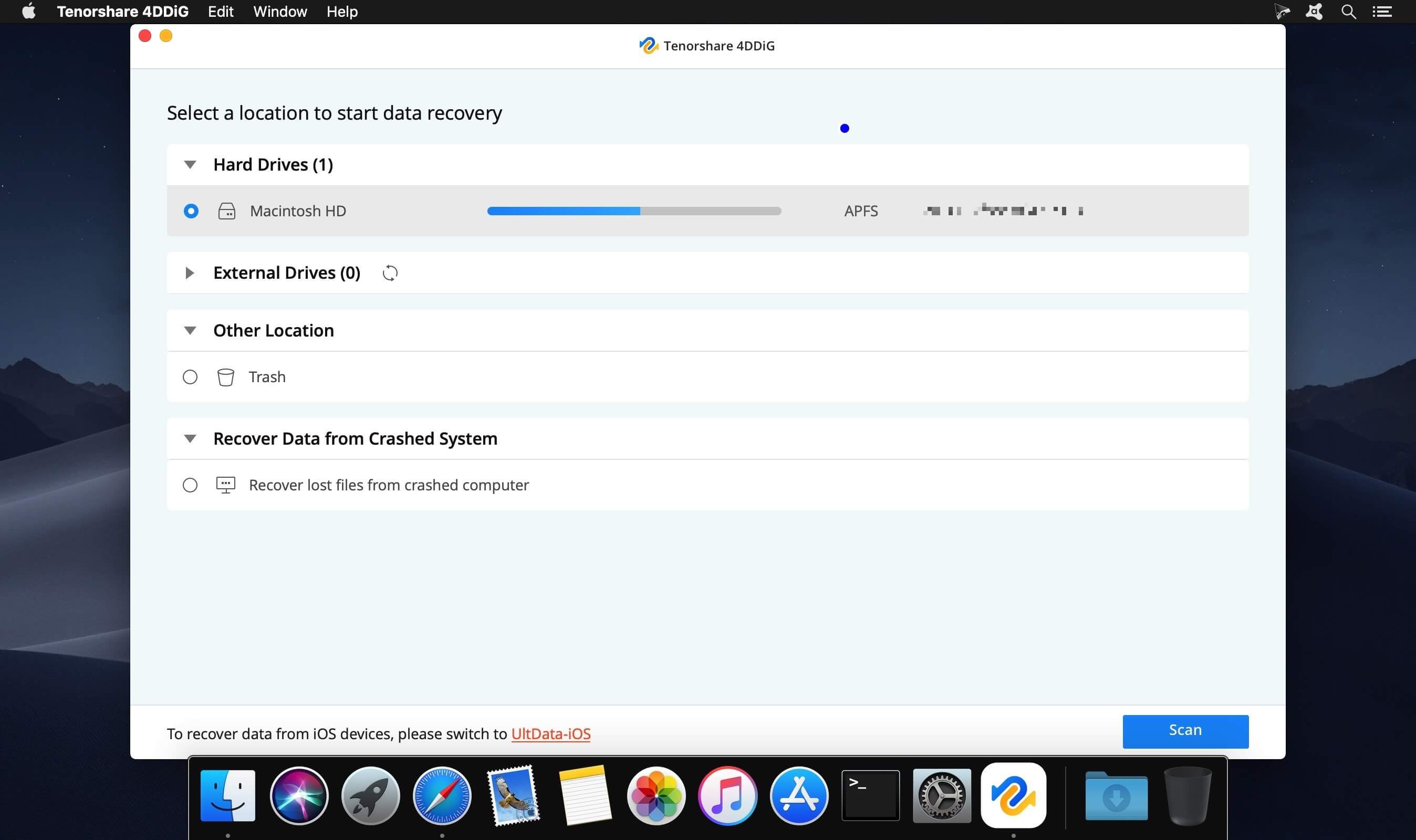 Tenorshare 4DDiG 3.2.0.5 screenshot