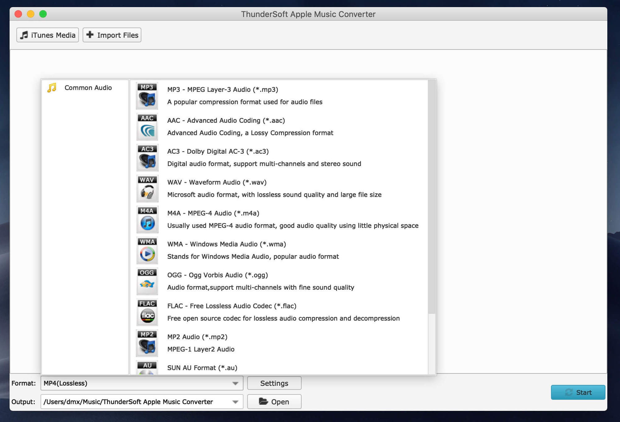 ThunderSoft Apple Music Converter 2.12.20 screenshot