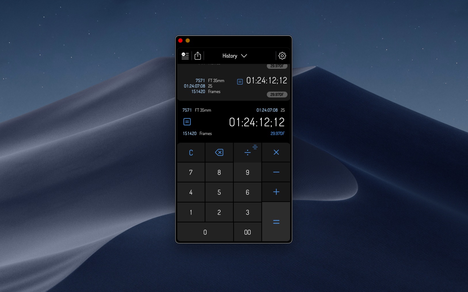 Timecode Pro 3.2.4 screenshot