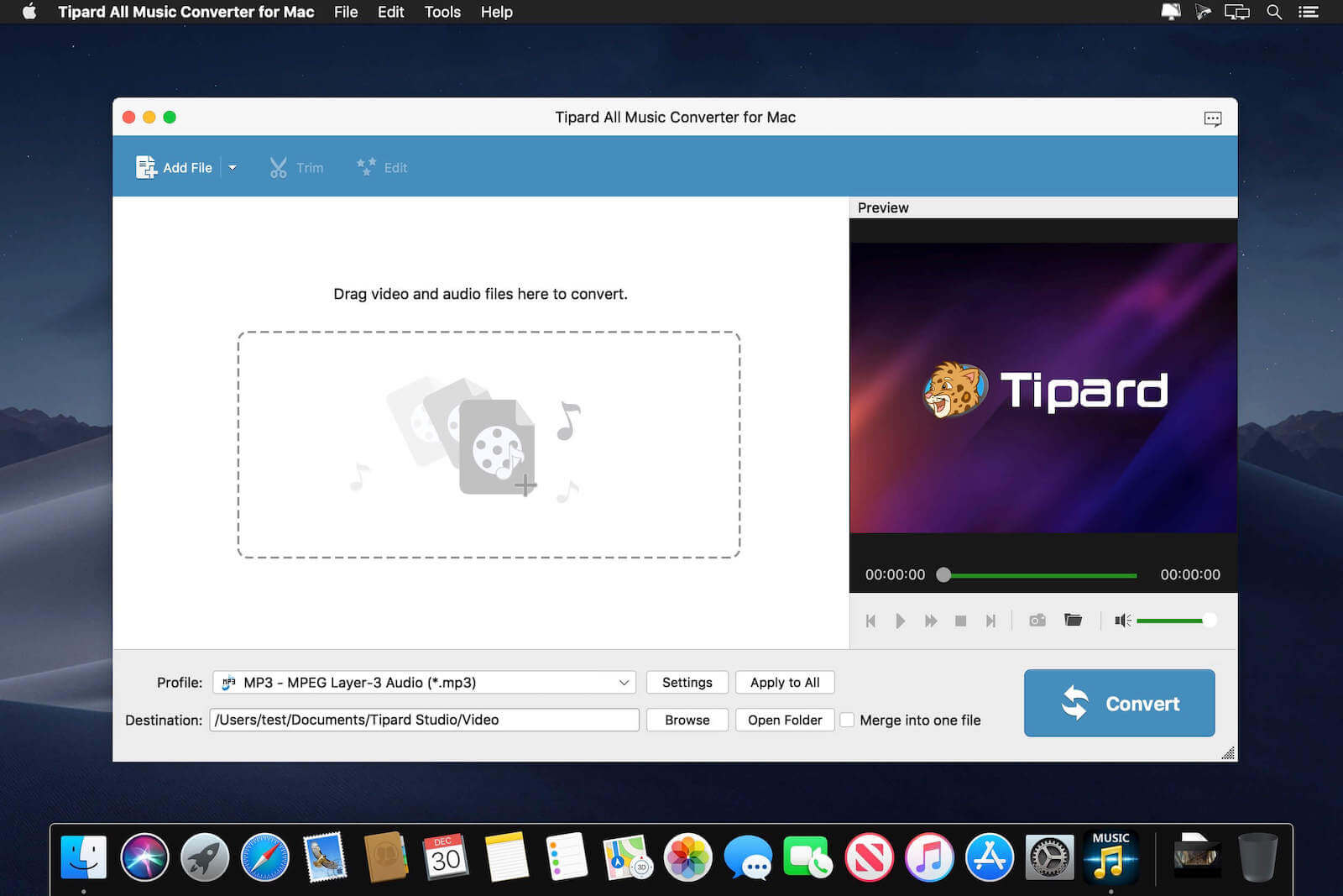 Tipard All Music Converter 9.1.20 screenshot