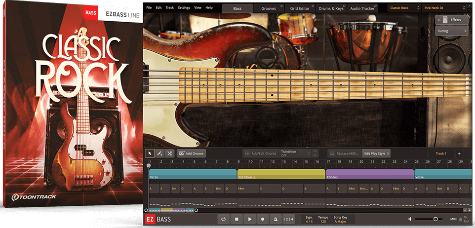 Toontrack Classic Rock EZX v1.0.0 screenshot