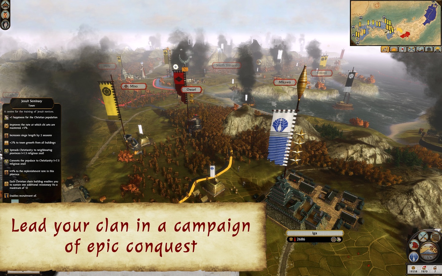 Total War Shogun 2 – Fall of the Samurai 1.5 screenshot