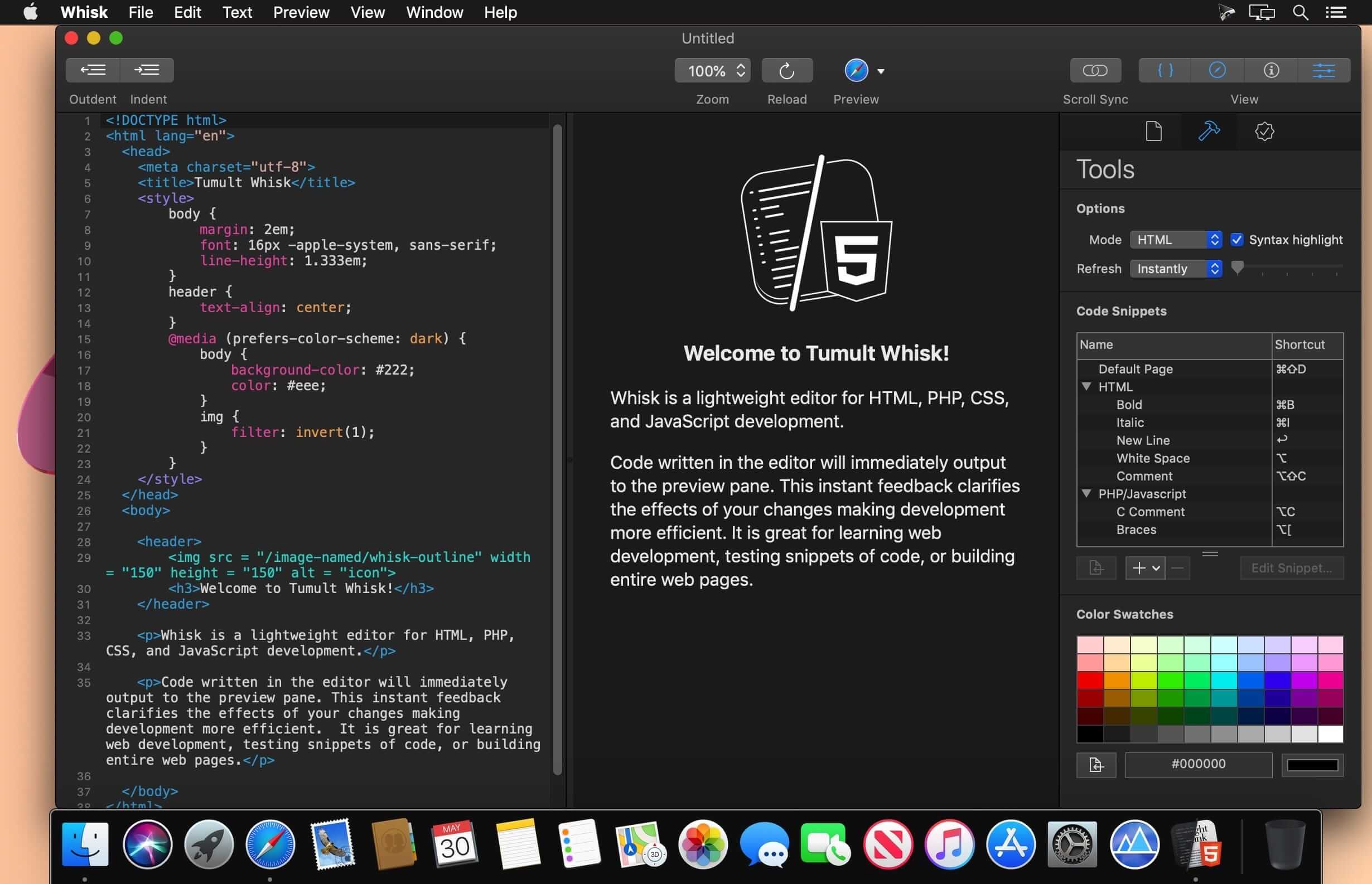Tumult Whisk 2.6.2 (262) screenshot