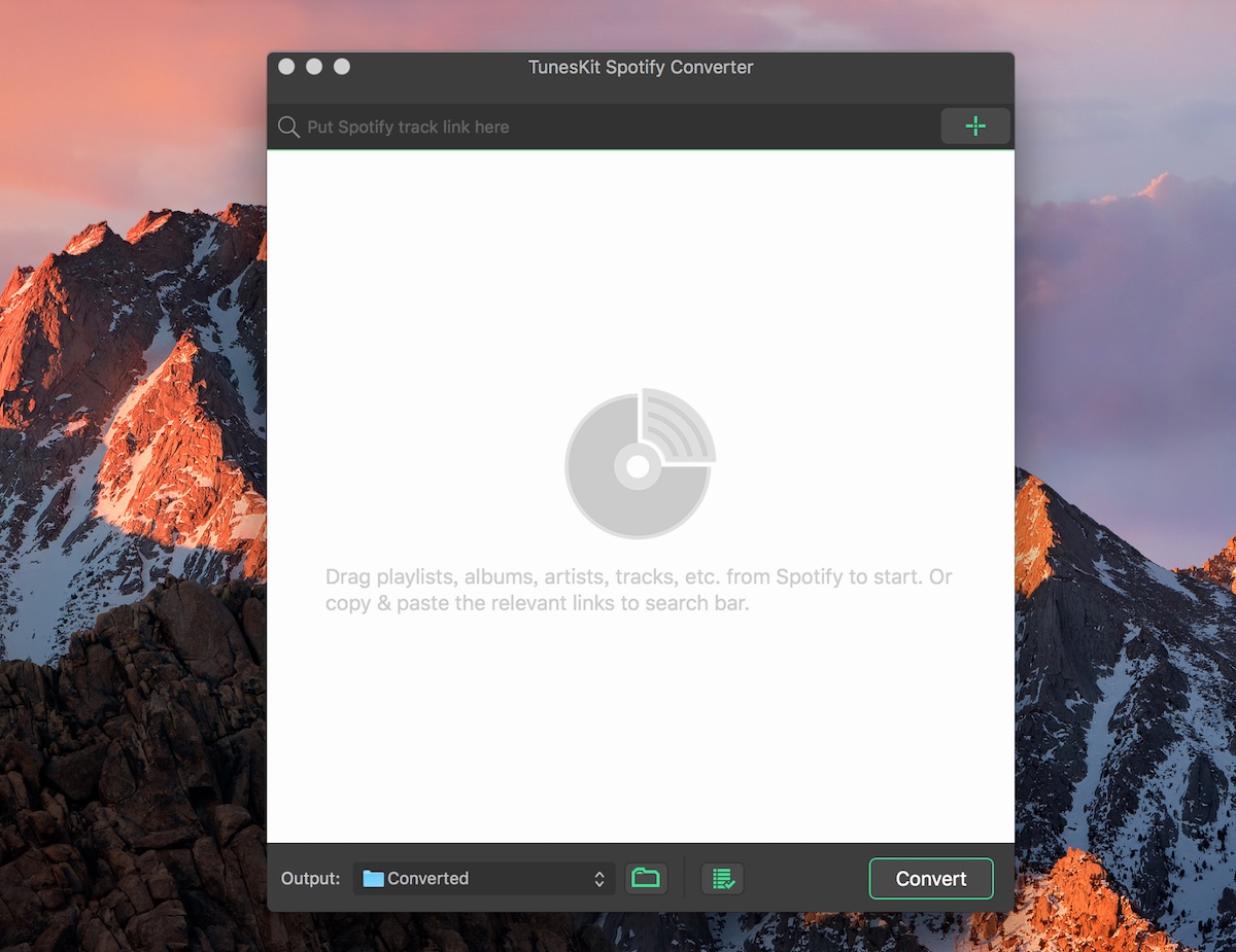 TunesKit Spotify Converter 2.1.0.2704 screenshot