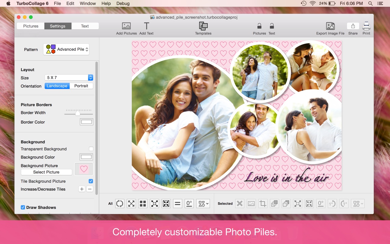 TurboCollage Pro 7.3.1 screenshot