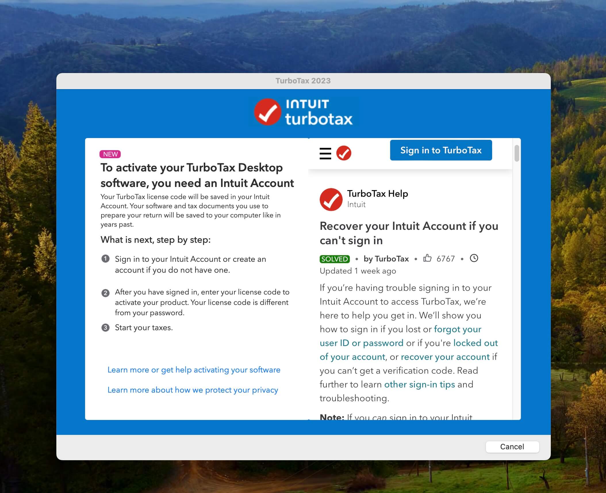 TurboTax 2023.r20.025 screenshot