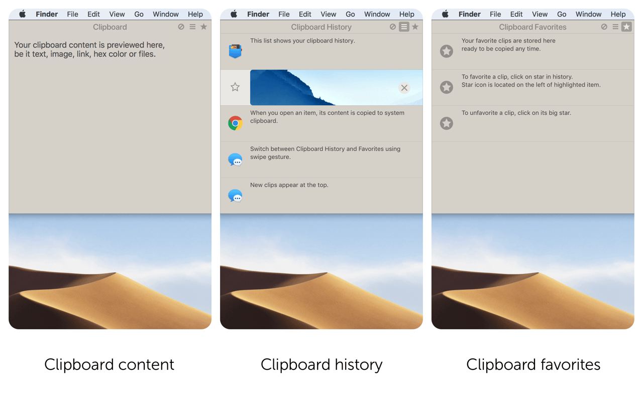 Unclutter 2.1.15d – Store notes, files, and pasteboard clips on the Desktop. screenshot