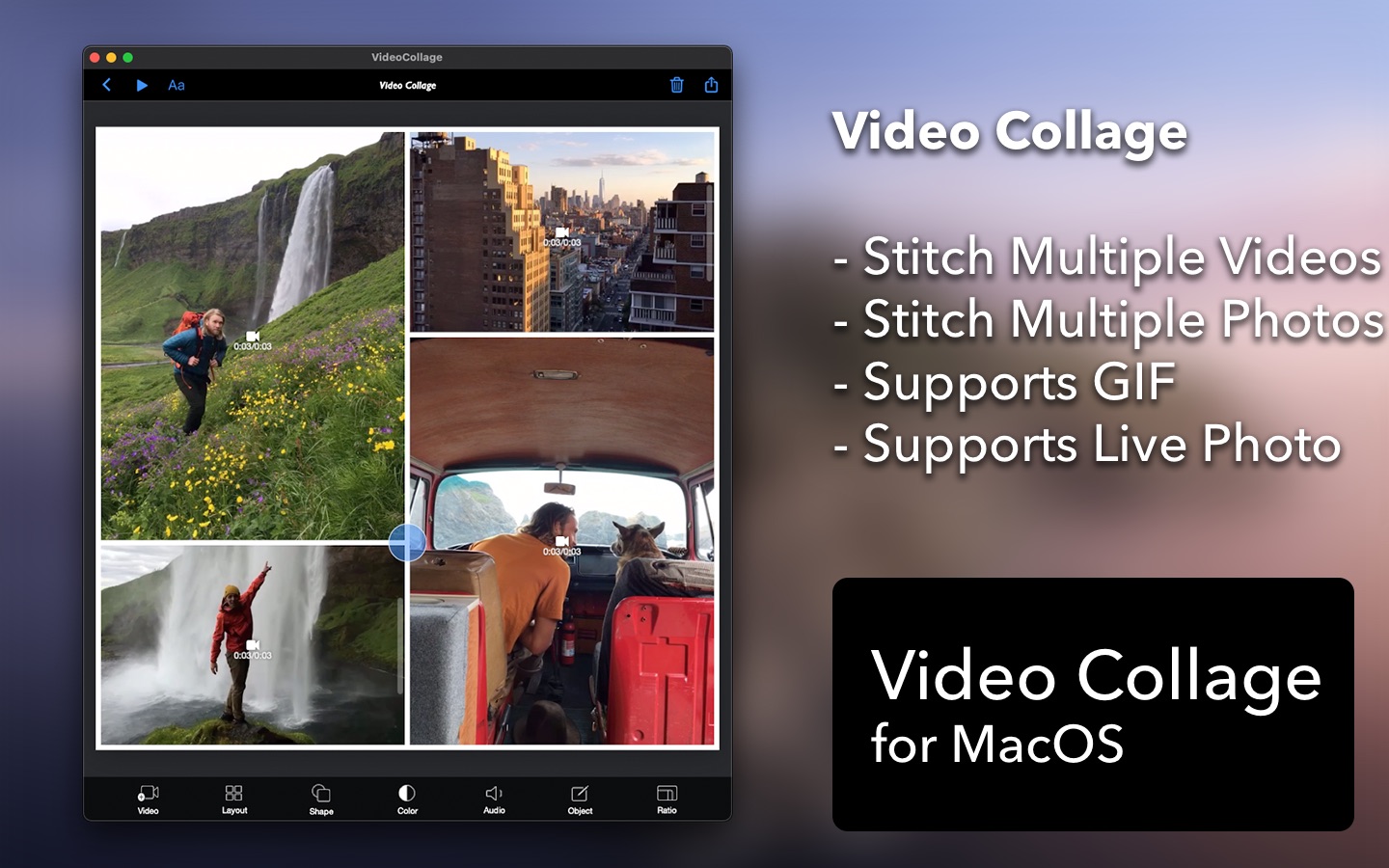 Video Collage 1.5.0 screenshot
