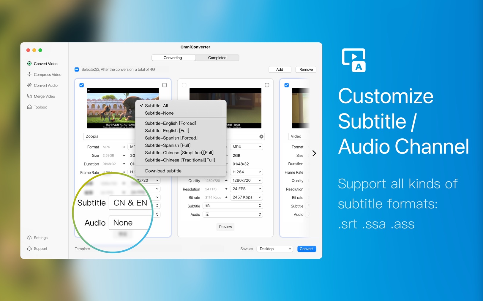 Video Converter X2 1.3.9 screenshot