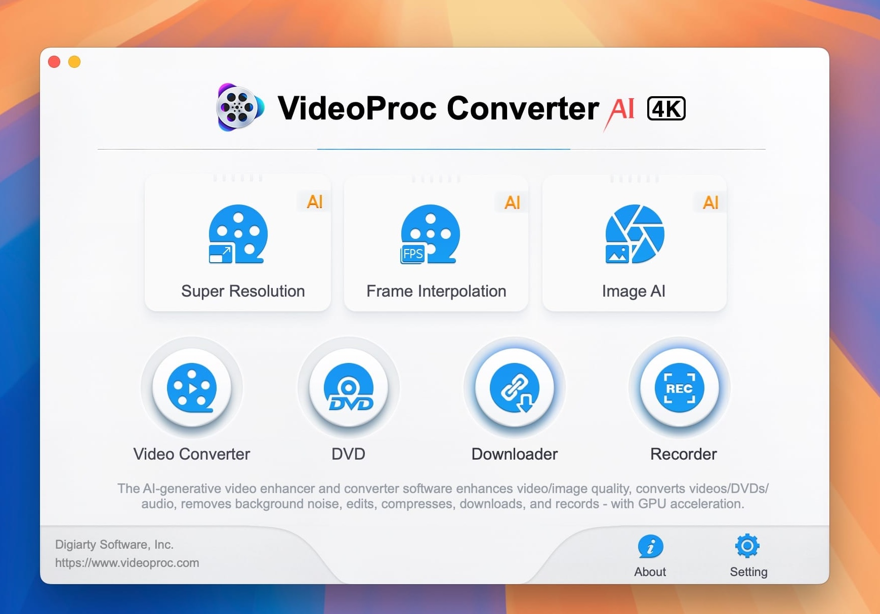VideoProc Converter AI 8.11 (2026082701) screenshot