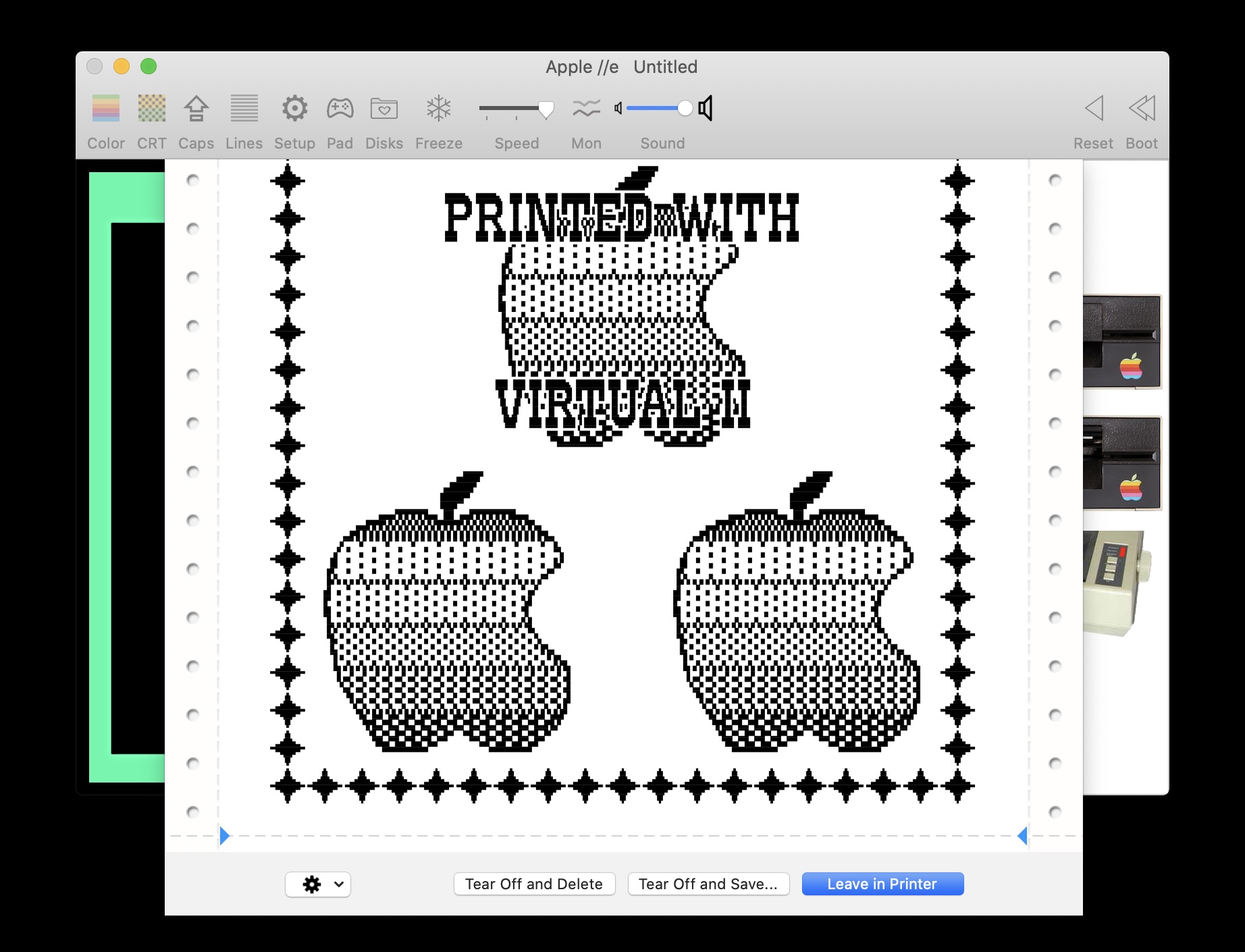 Virtual ][ 13.1.1 screenshot