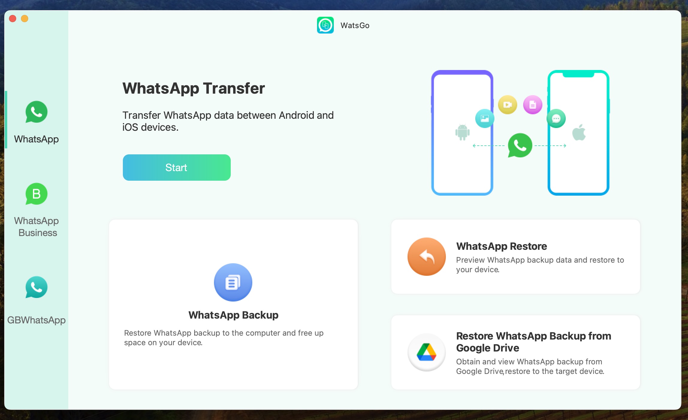 WatsGo 9.0.1 screenshot