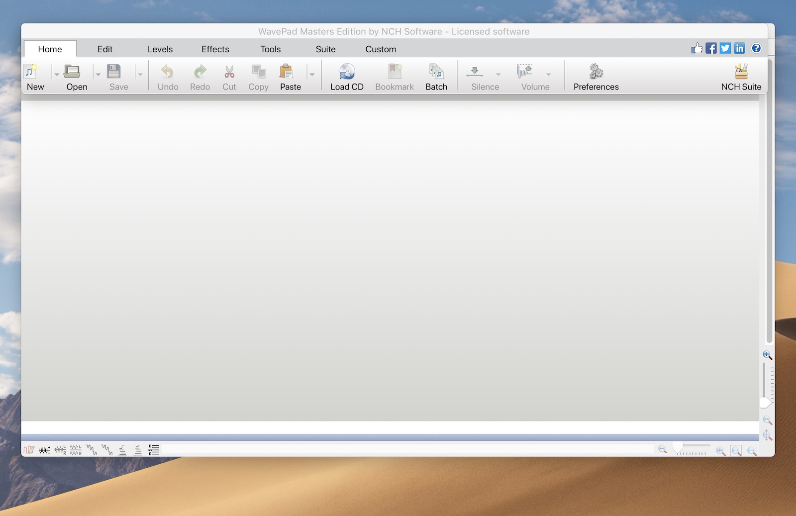 WavePad Audio Editor Pro 17.92 ekran görüntüsü