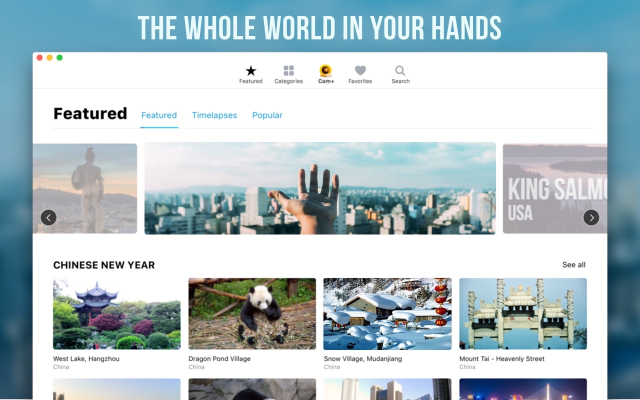 Webcam World View 5.1.2 – Travel with Live Streaming. ekran görüntüsü