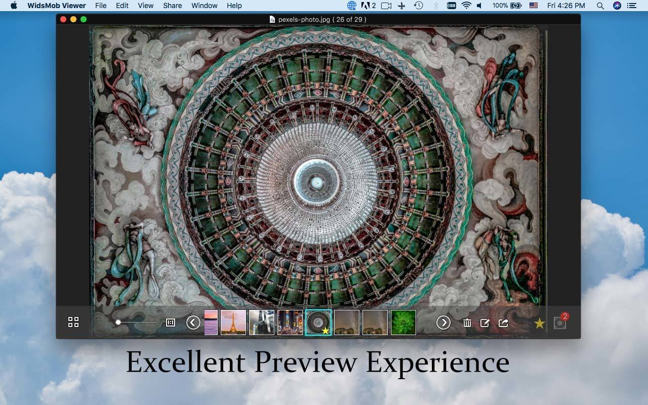 WidsMob Viewer 2.10 – Fast photo viewing application. ekran görüntüsü