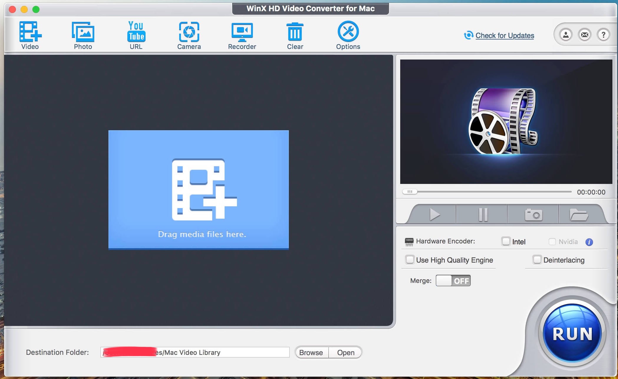 WinX HD Video Converter 6.8.4 ekran görüntüsü