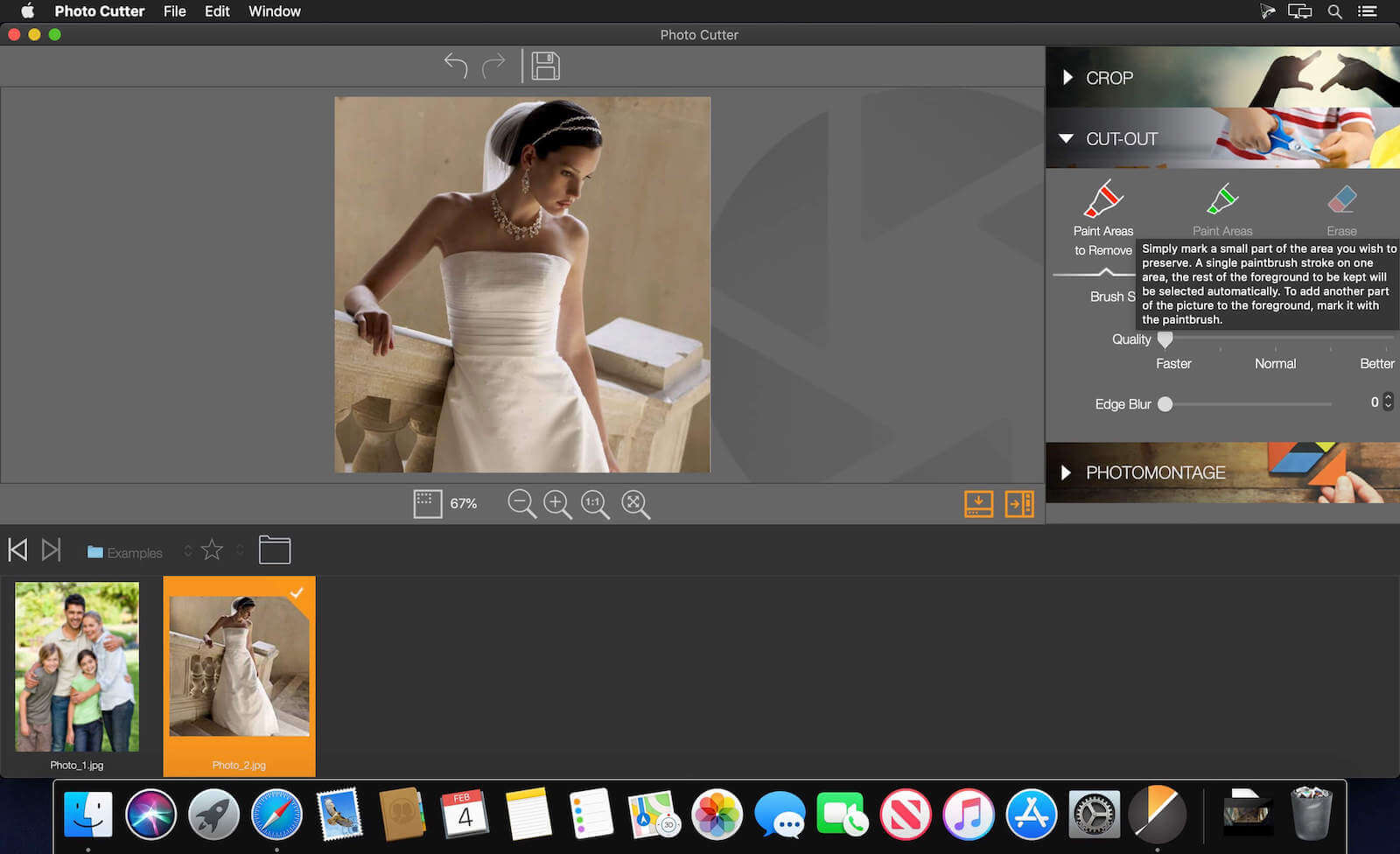 Wondershare Photo Cutter 1.0.7 ekran görüntüsü