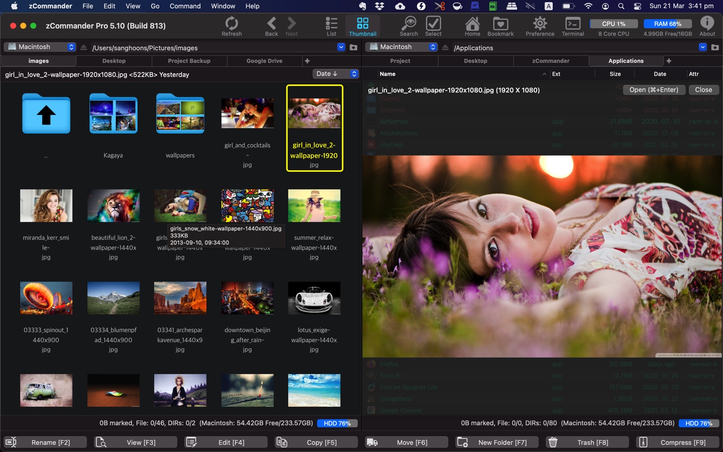zCommander – File Manager 6.34 ekran görüntüsü